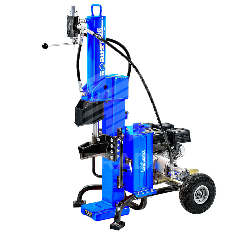7HP 209CC 엔진과 수평선상 / 수직 가스 동력이 공급된 로그 분배기 기계 25 톤